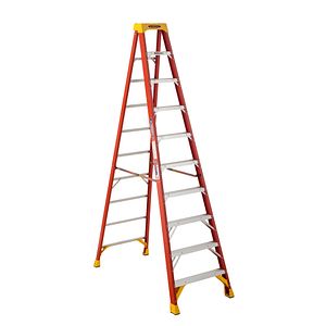 WERNER FIBERGLASS STEP LADDER 10 FT 6210